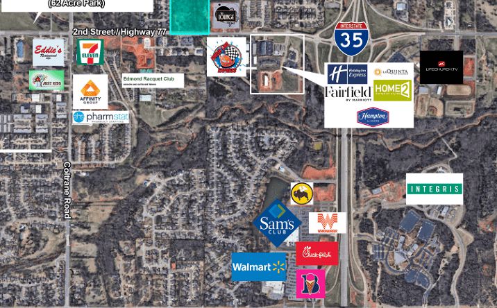 Pictures of Land property located at 2nd Street Development Land, Edmond, OK 73003 for sales - image #1