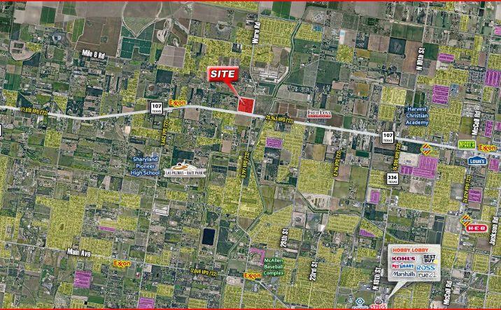 Pictures of Retail property located at 3609 TX-107, McAllen, TX 78504 for sales - image #1