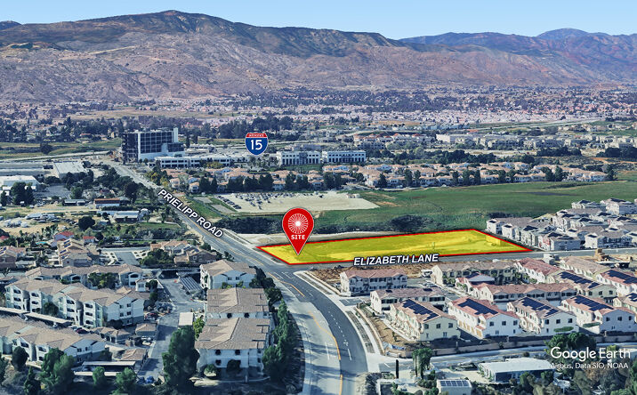 Pictures of Land property located at NWC Prielipp Road & Elizabeth Lane, Wildomar, CA 92595 for sales - image #1