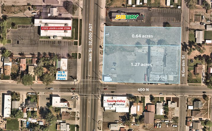 Pictures of Land property located at 400 N Main St, Tooele, UT 84074 for sales - image #1