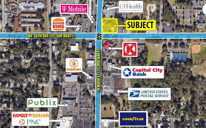Pictures of Land property located at 1601 N Main St, Gainesville, FL 32609 for sales - image #1