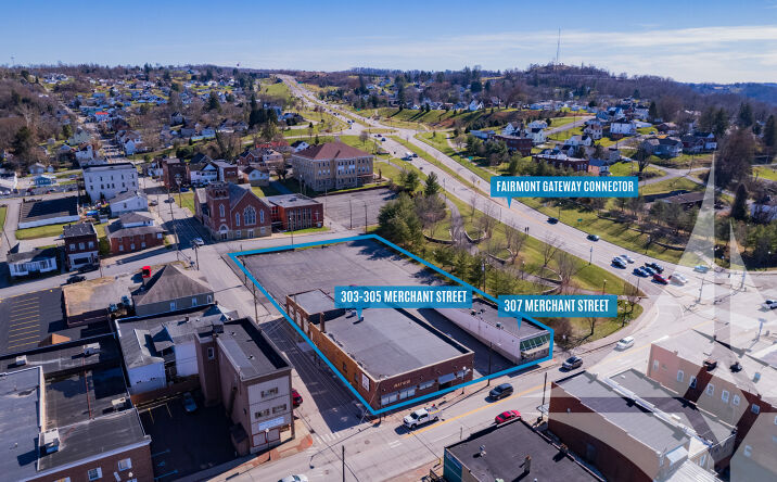 Pictures of Retail property located at 307 Merchant St, Fairmont, WV 26554 for sales - image #1