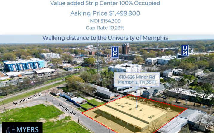 Pictures of Retail property located at 610 Minor Rd, Memphis, TN 38111 for sales - image #1