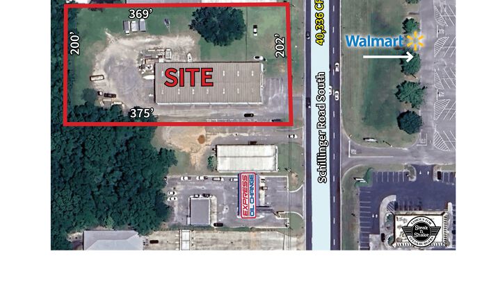 Pictures of Land, Retail property located at 610 Schillinger Rd S, Mobile, AL 36695 for sales - image #1