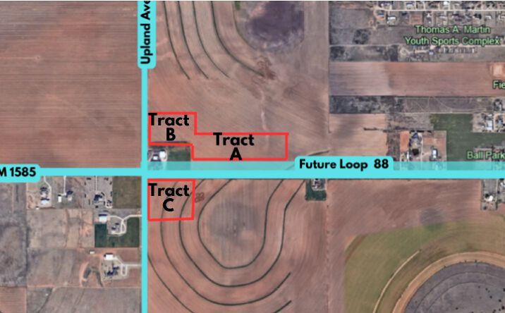 Pictures of Land property located at Highway 1585 And Upland Lubbock, Lubbock, TX 79424 for sales - image #1
