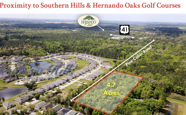 Pictures of Land property located at Pine Cabin Rd, Brooksville, FL 34601 for sales - image #1