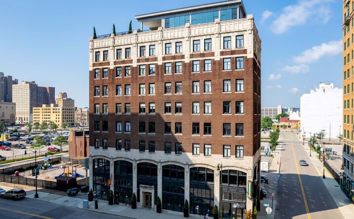 Pictures of Retail property located at 2233 Park Ave, Detroit, MI 48201 for sales - image #1