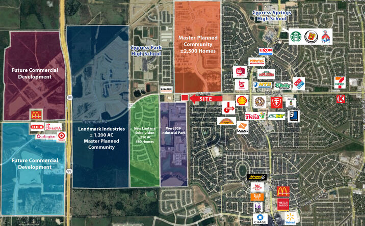Pictures of Land property located at 21211 FM 529, Cypress, TX 77433 for sales - image #1