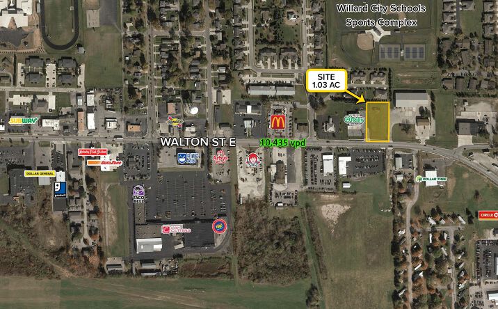 Pictures of Land property located at 345 E Walton St, Willard, OH 44890 for sales - image #1