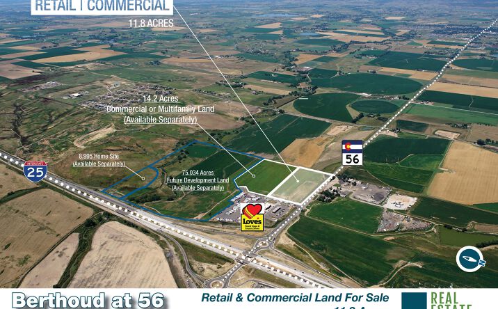 Pictures of Land, Retail property located at Berthoud at Highway 56, Berthoud, CO 80513 for sales - image #1