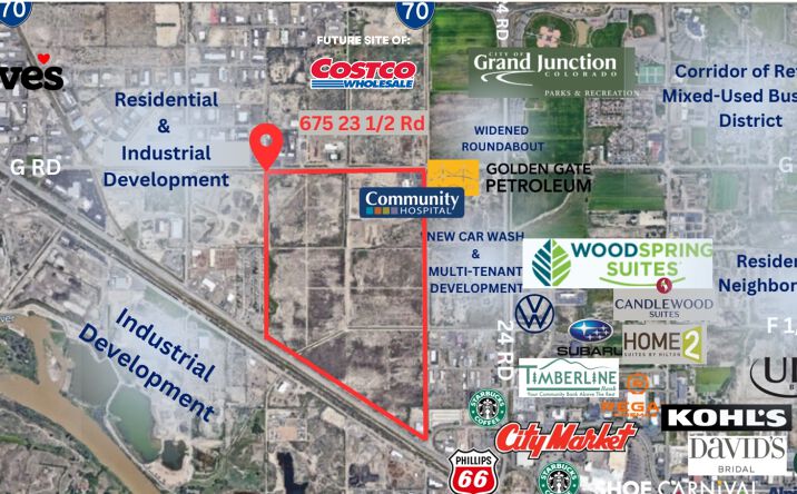 Pictures of Industrial, Land, Mixed Use, Multifamily, Retail property located at 675 23 1/2 Rd, Grand Junction, CO 81505 for sales - image #1