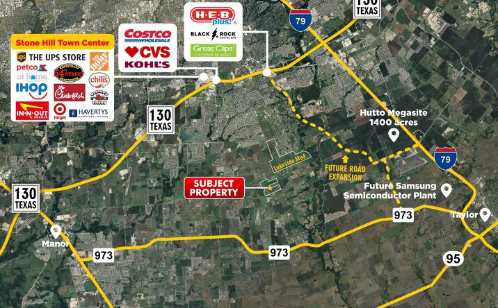 Pictures of Land property located at 21265 Melber Ln, Manor, TX 78653 for sales - image #1
