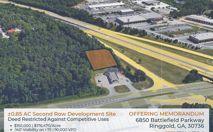 Pictures of Land property located at 6850 Battlefield Pkwy, Ringgold, GA 30736 for sales - image #1