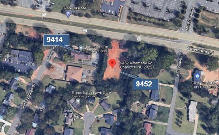 Pictures of Land property located at 9452 Albemarle Rd, Charlotte, NC 28227 for comps - image #1