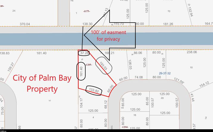 Pictures of Land property located at 893 Tedder Road SE, Palm Bay, FL 32909 for sales - image #1
