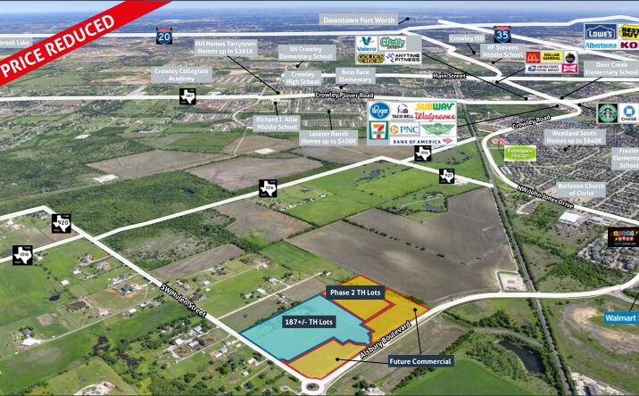 Pictures of Land property located at 2500 SW Hulen St, Burleson, TX 76028 for sales - image #1