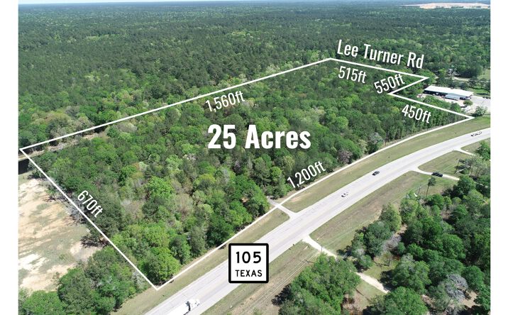 Pictures of Land property located at 23465 TX-105, Cleveland, TX 77328 for sales - image #1
