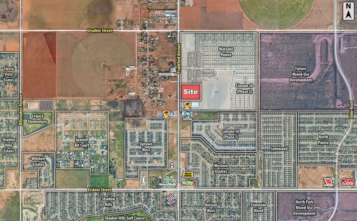Pictures of Land property located at NEC N Frankford & Princeton, Lubbock, TX 79416 for sales - image #1