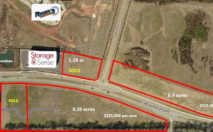 Pictures of Land property located at 605 Cohen Walker Dr, Warner Robins, GA 31088 for sales - image #1