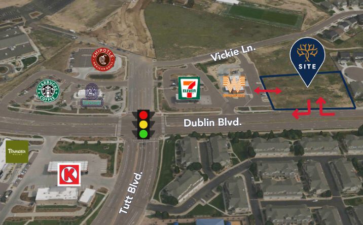 Pictures of Land, Retail property located at Vickie Ln & Templeton Gap Rd, Colorado Springs, CO 80923 for sales - image #1