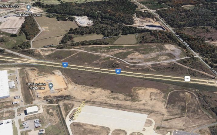 Pictures of Land property located at Interstate 49, Between Custer Blvd & Roberts Blvd, Fort Smith, AR 72916 for sales - image #1