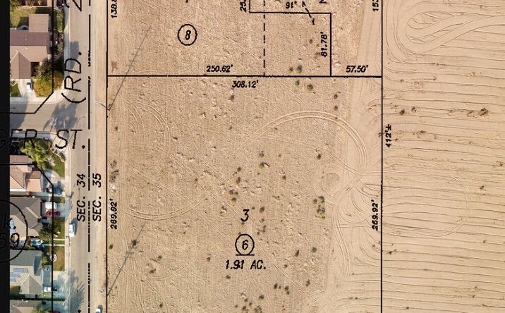 Pictures of Land property located at SE Indianna & Springville Dr, Porterville, CA 93257 for sales - image #1