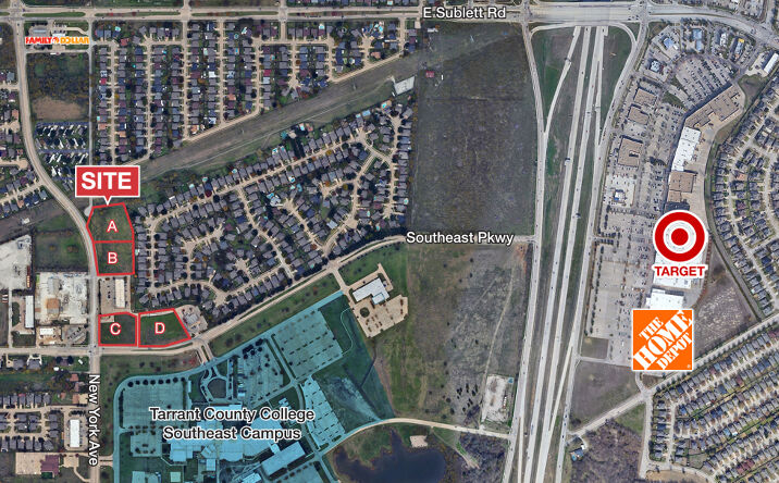 Pictures of Land property located at 6479 New York Ave., Arlington, TX 76018 for sales - image #1