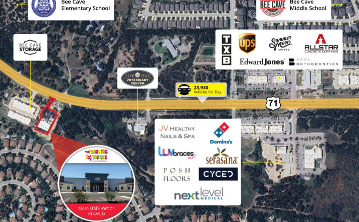 Pictures of Retail property located at 15054 State Hwy 71, Bee Cave, TX 78738 for sales - image #1