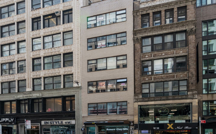 Pictures of Office, Mixed Use property located at 34 West 36th Street, New York, NY 10018 for sales - image #1