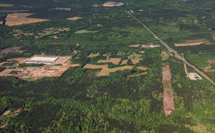 Pictures of Industrial, Land property located at 0 and 1150 Pea Ridge Road & 190 and 276 Top Chord, New Hill, NC 27562 for sales - image #1