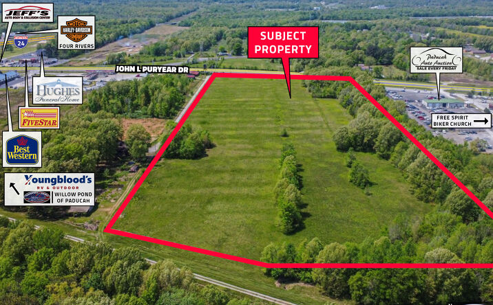 Pictures of Land property located at 2630 John L Puryear Dr, Paducah, KY 42003 for sales - image #1