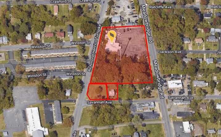 Pictures of Land, Mixed Use, Retail property located at 3810 Meadowbridge Rd, Richmond, VA 23222, 508 Savannah Ave, Richmond, VA 23222, 505 Savannah Ave, Richmond, VA 23222 for sales - image #1