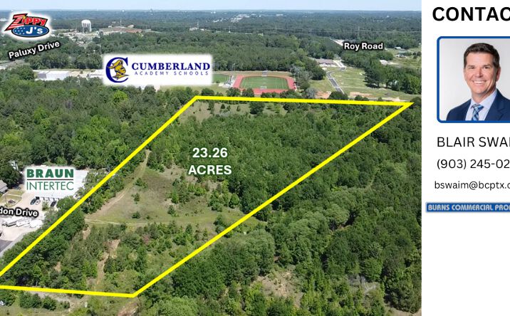 Pictures of Land property located at 2250 Brandon Dr, Tyler, TX 75703 for sales - image #1