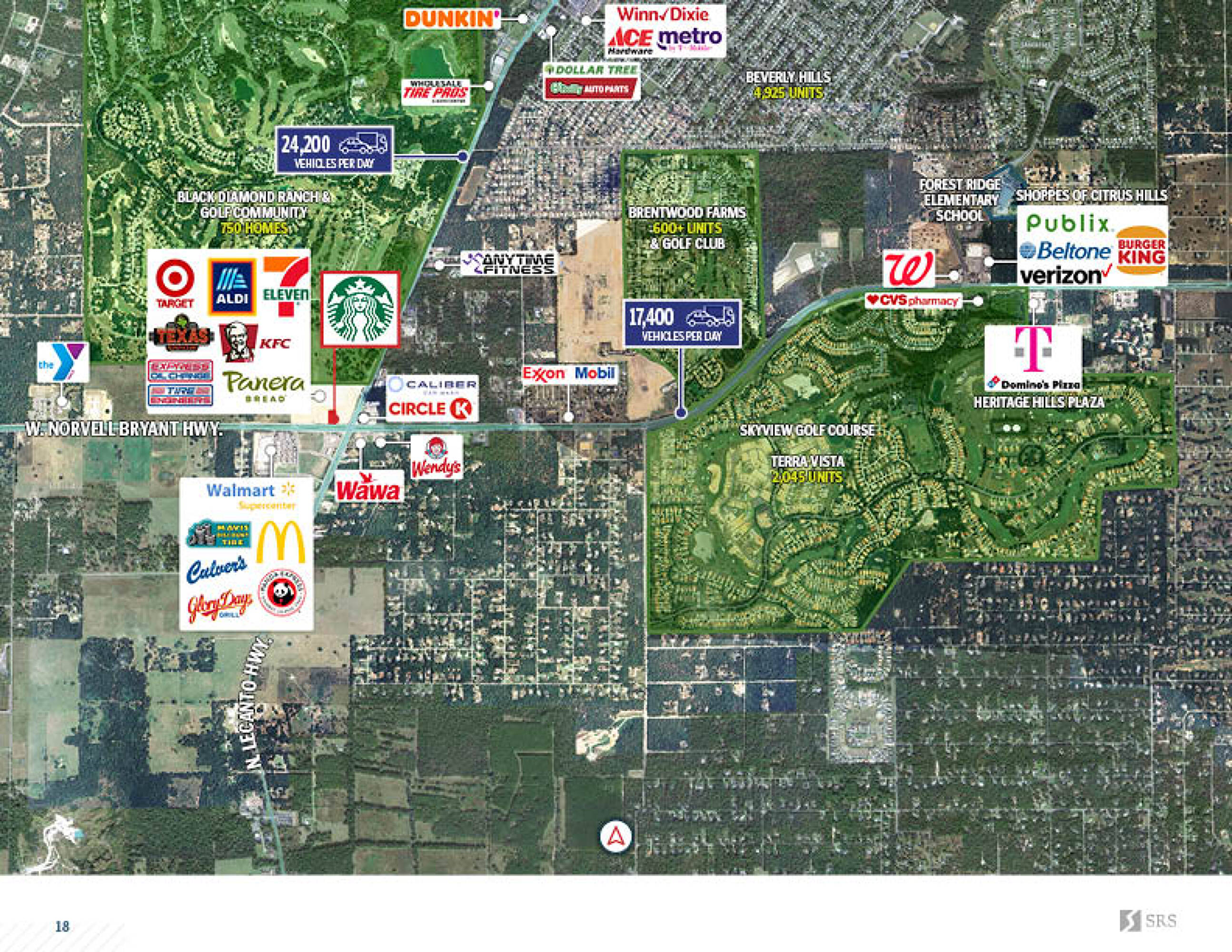 3159 W NORVELL BRYANT HWY Black Diamond FL 34461 APN: 18E
