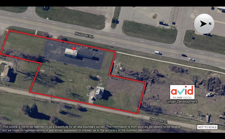 Pictures of Land, Special Purpose property located at 10255 Middlebelt Road & 10236 Hyde Park St, Romulus, MI 48174 for sales - image #1