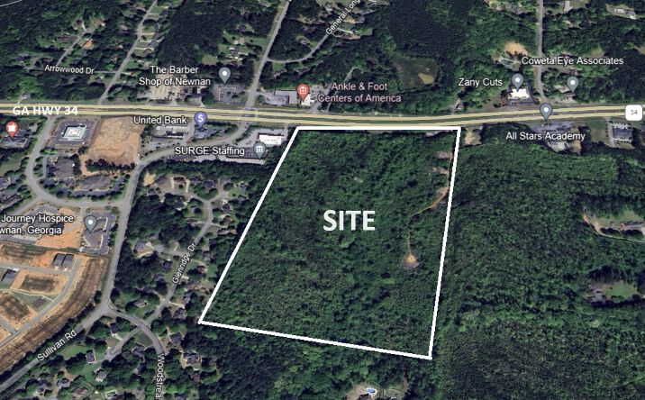 Pictures of Land property located at GA-34, Newnan, GA 30265 for sales - image #1