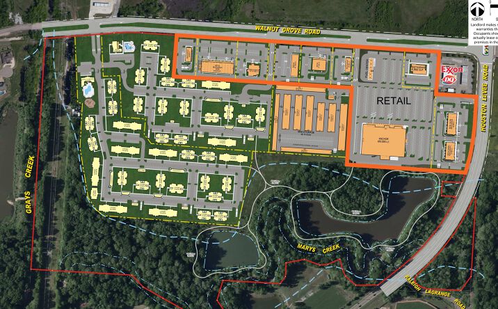 Pictures of Land property located at Swc Walnut Grove Rd & Houston Levee Rd, Cordova, TN 38018 for sales - image #1