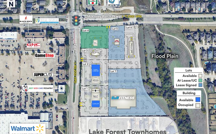 Pictures of Land property located at SEC Lake Forest Dr & McKinney Ranch Pkwy, McKinney, TX 75070 for sales - image #1