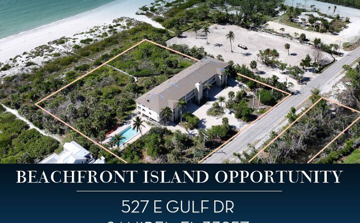 Pictures of Land property located at 527 E Gulf Dr, Sanibel, FL 33957 for sales - image #1