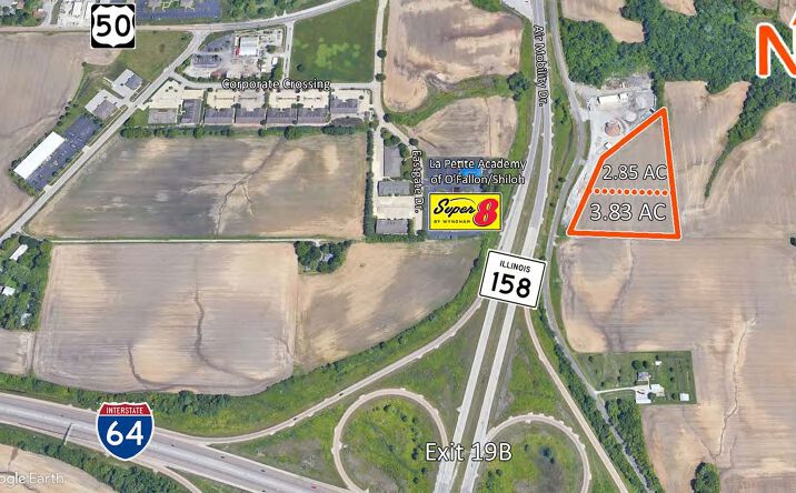 Pictures of Land property located at State route 158 & I-64, O'Fallon, IL 62269 for sales - image #1