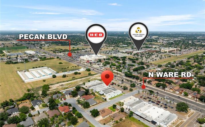 Pictures of Land, Office, Retail property located at 813 N Ware Road, McAllen, TX 78501 for sales - image #1