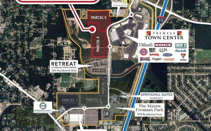 Pictures of Industrial, Land property located at 50 - 1640 Fremaux Center Pkwy, Slidell, LA 70458 for sales - image #1