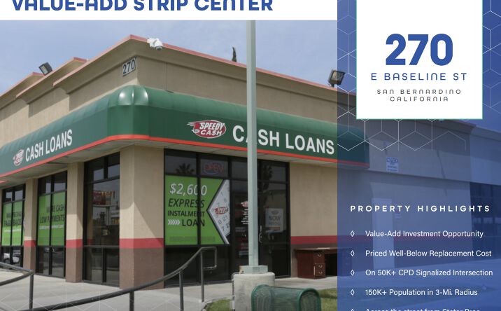 Pictures of Retail property located at 270 E Baseline St, San Bernardino, CA 92410 for sales - image #1