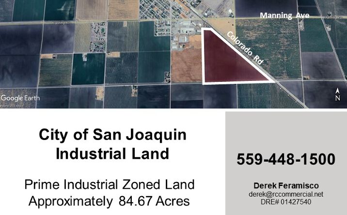 Pictures of Land property located at S Colorado Ave, San Joaquin, CA 93660 for sales - image #1