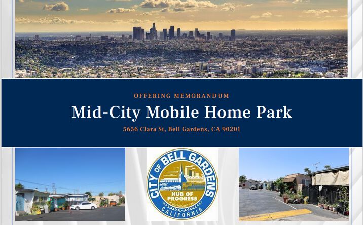 Pictures of Mobile Home Park, Multifamily property located at 5656 Clara St, Bell Gardens, CA 90201 for comps - image #1