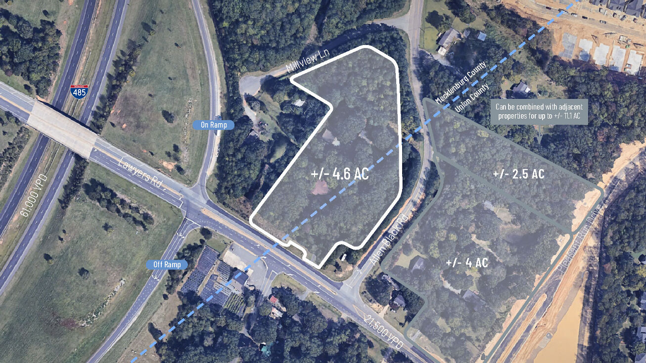 14401, 14411, 14421 Lawyers Road, Matthews, NC 28104