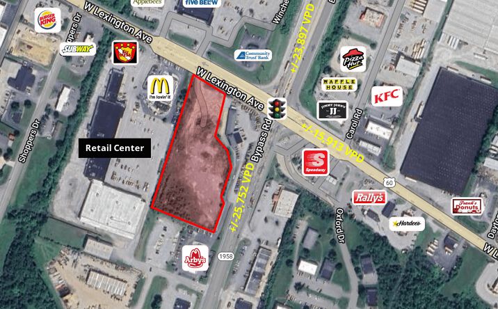 Pictures of Land property located at 1510 W Lexington Ave, Winchester, KY 40391 for comps - image #1