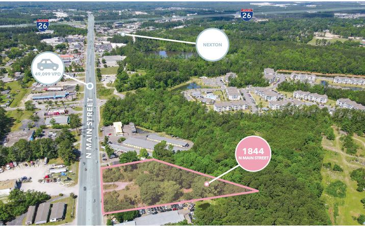 Pictures of Land property located at 1844 N Main St, Summerville, SC 29483 for sales - image #1