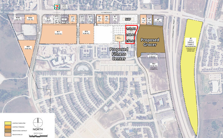 Pictures of Retail, Land property located at SWC Altamesa Rd & Chisholm Trail Pkwy, Fort Worth, TX 76132 for sales - image #1
