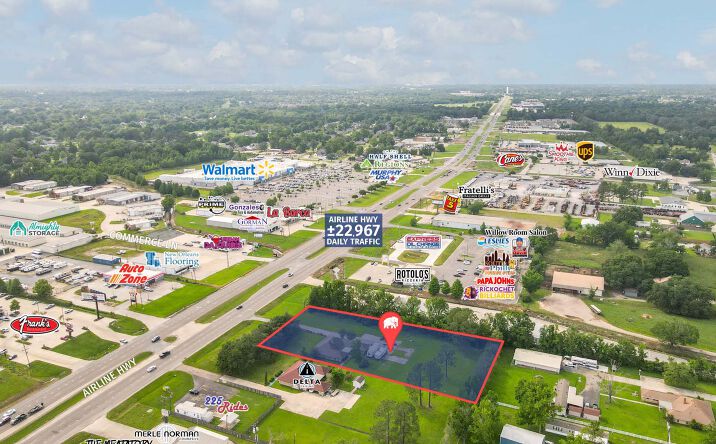 Pictures of Land property located at 17444 Airline Hwy, Prairieville, LA 70769 for sales - image #1
